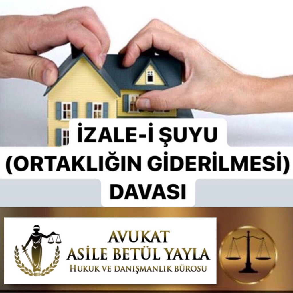 İzale-i Şuyu (Ortaklığın Giderilmesi) Davası 