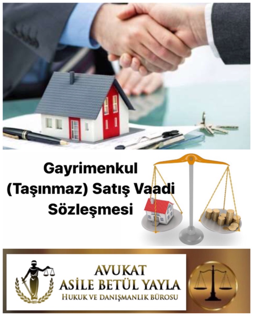 GAYRİMENKUL (TAŞINMAZ) SATIŞ VAADİ SÖZLEŞMESİ